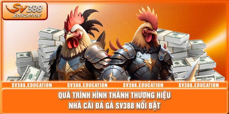 Quá trình hình thành thương hiệu nhà cái đá gà SV388 nổi bật